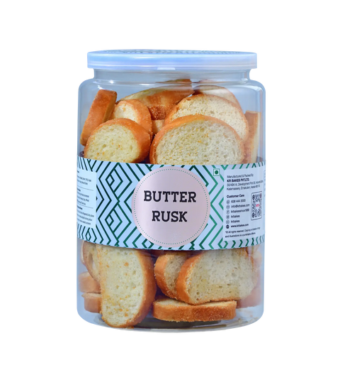 Butter Rusk - Buttery & Crispy Tea-Time Snack | KR Bakes – KRBakes