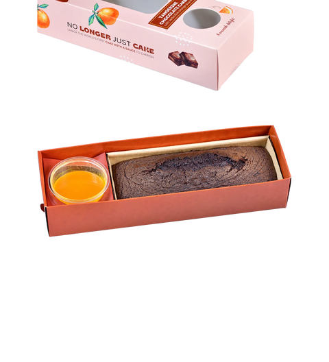 Buy Tangerine Chocolate Cake with Orange Sauce