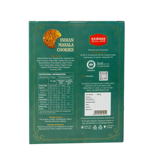 Indian Masala Cookies