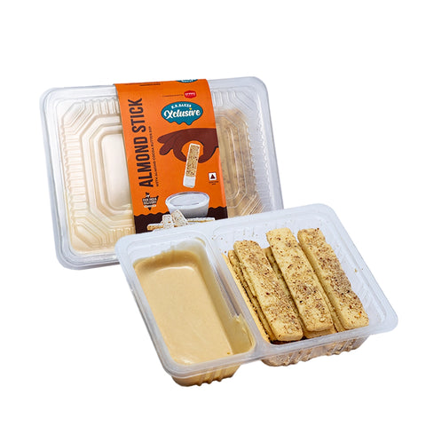 Almond Stick with Sauce